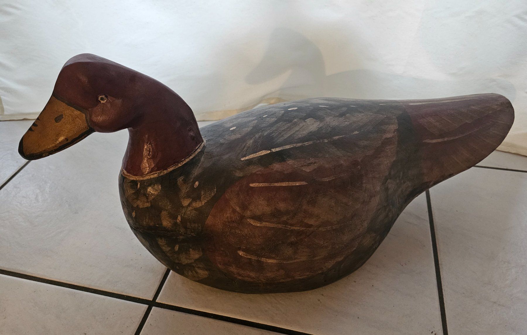 Tutte le decorazioni: Dekorative bemalte Holzente – Usato da Pfyn venduto da Allround-Stephan