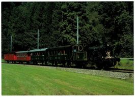 SZU Zug mit Dampflok SOB Ed 3/3 102