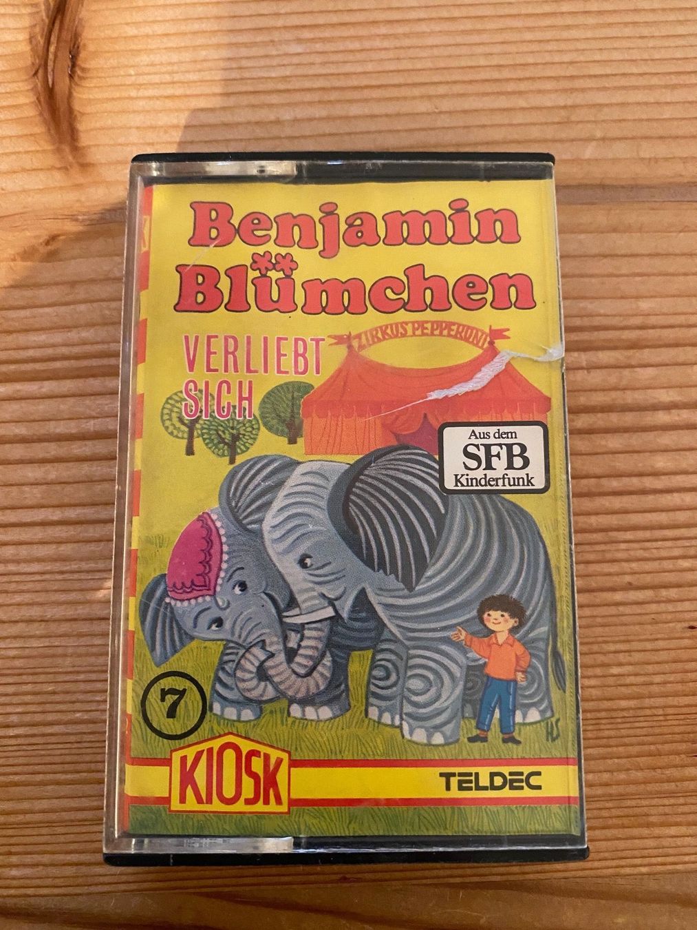 Musicassette: Kassette - Benjamin Blümchen (Folge 7) – Usato da St.Gallen venduto da kingsamas