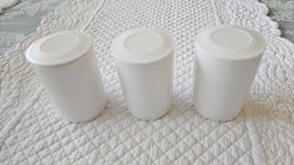 Dosen 3 kleine Porzellandosen mit Deckel Aufbewahrungsdose
