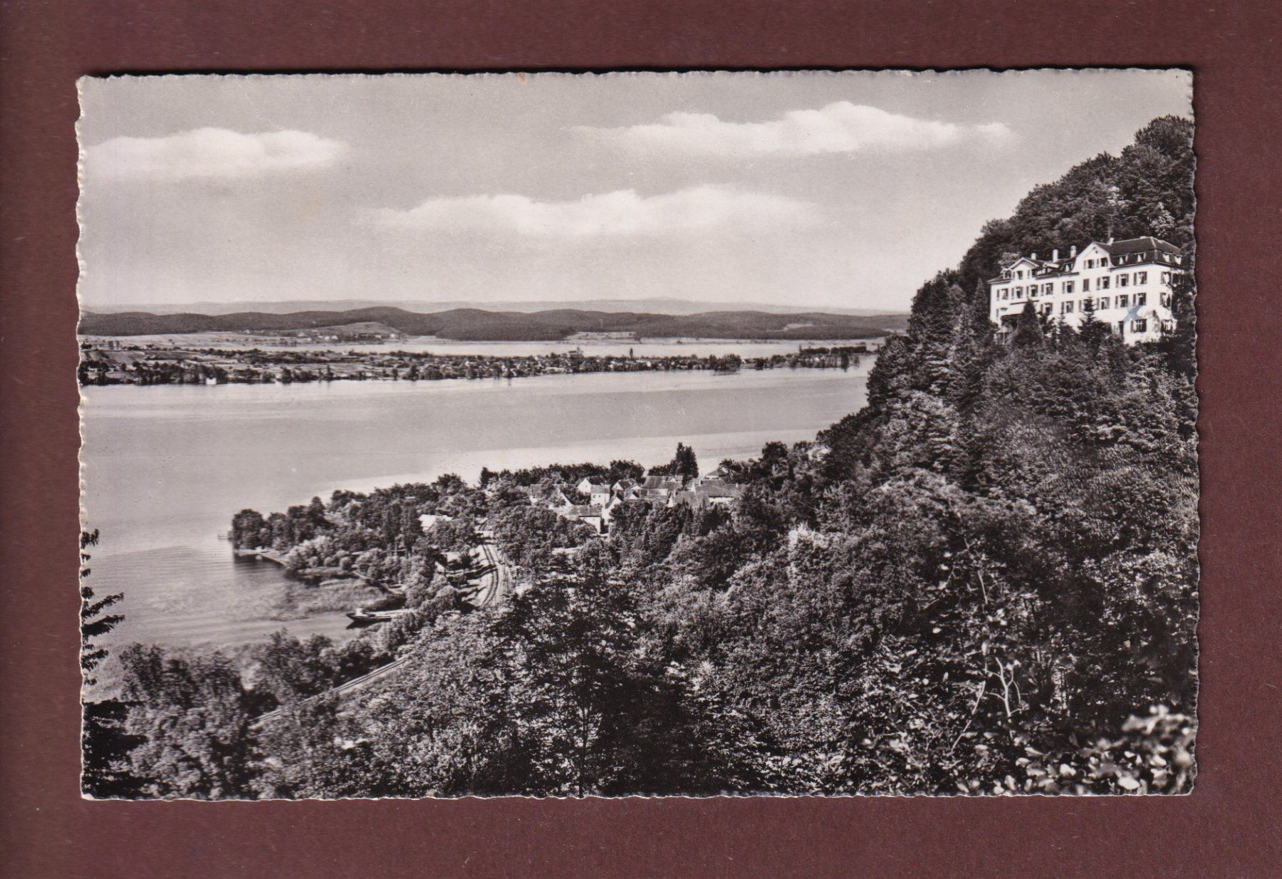 Cartoline postali: MANNENBACH - Erholungsheim Wartburg – Usato da Pully venduto da nicecards-shop