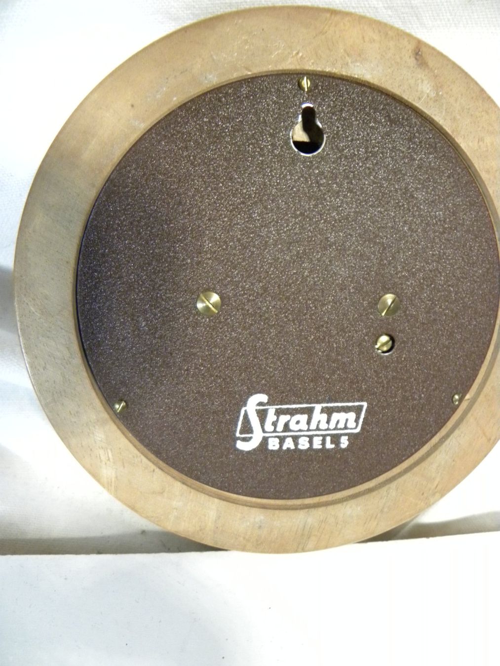 Altri elettrodomestici e apparecchi d’epoca: Runder alter Barometer von Strahm Basel 5 – Usato da Reinach venduto da Cargill 4