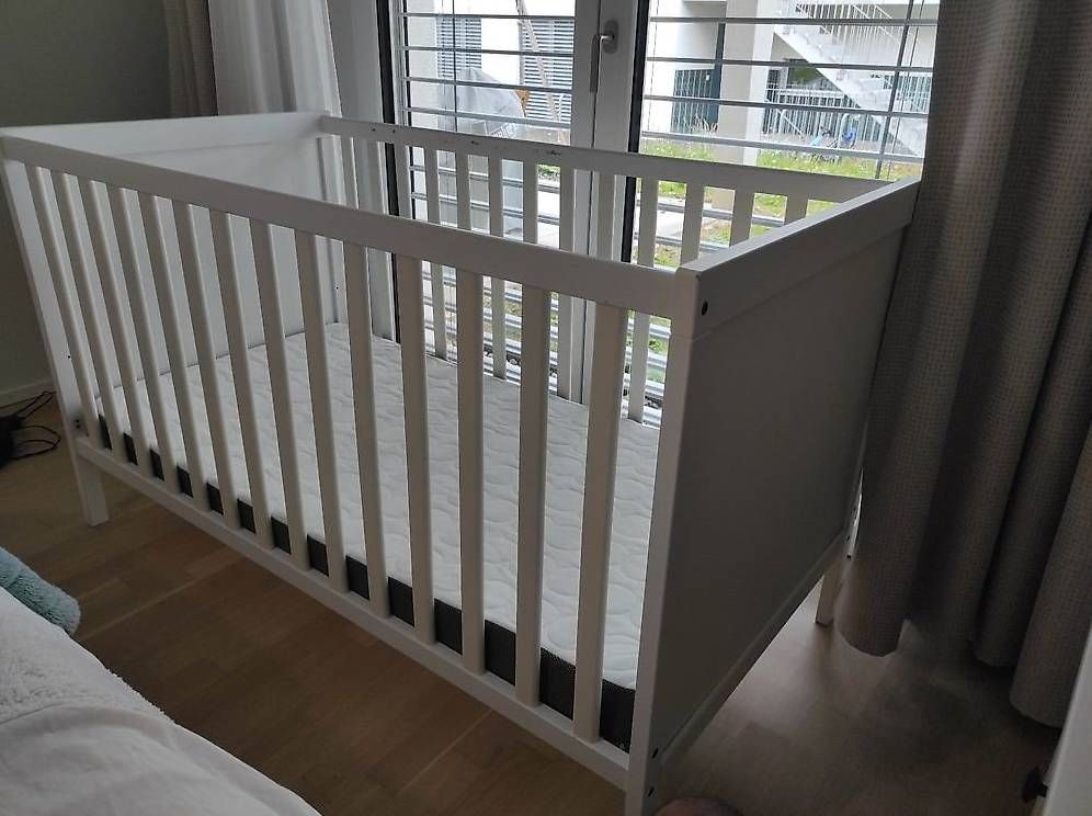 Betten: Lit bébé IKEA SUNDVIK 70×140 cm  blanc – Neu und originalverpackt aus Marin-Epagnier von pil_cq66 2