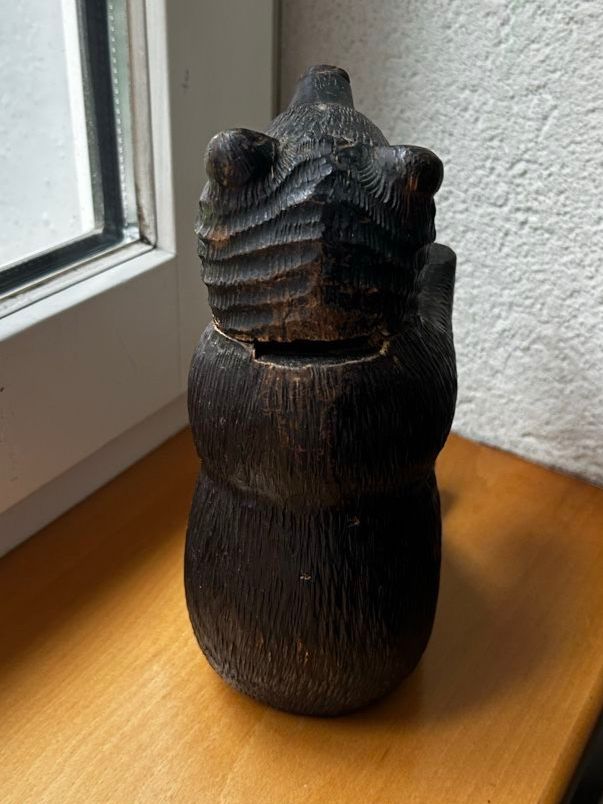 Salvadanai: Holz Sparbüchse Bär – Usato da Oberurnen venduto da red_5myh 2