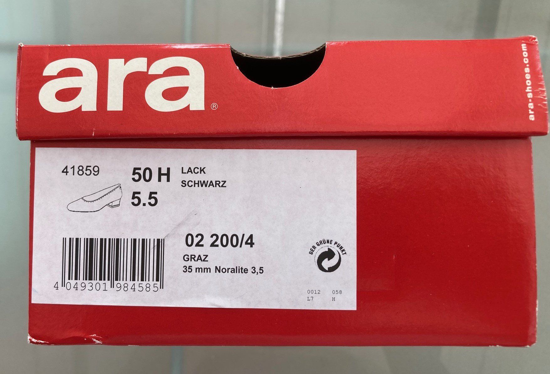 Ara Damenschuhe: Damenschuh ARA "Graz" Grösse 5.5 – Neu und originalverpackt aus Wolfhausen von signat