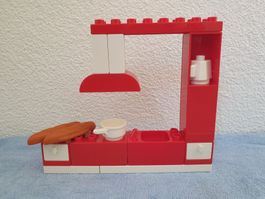 Lego Duplo (E48) Küche rot-weiss