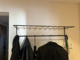 Garderobe Metall mit Ablage guter Zustand