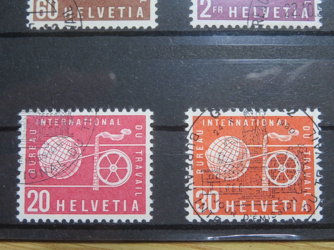 Alle Briefmarken: BIT Arbeitsamt 95-103 – Gebraucht aus Spreitenbach von heitersberg54 3