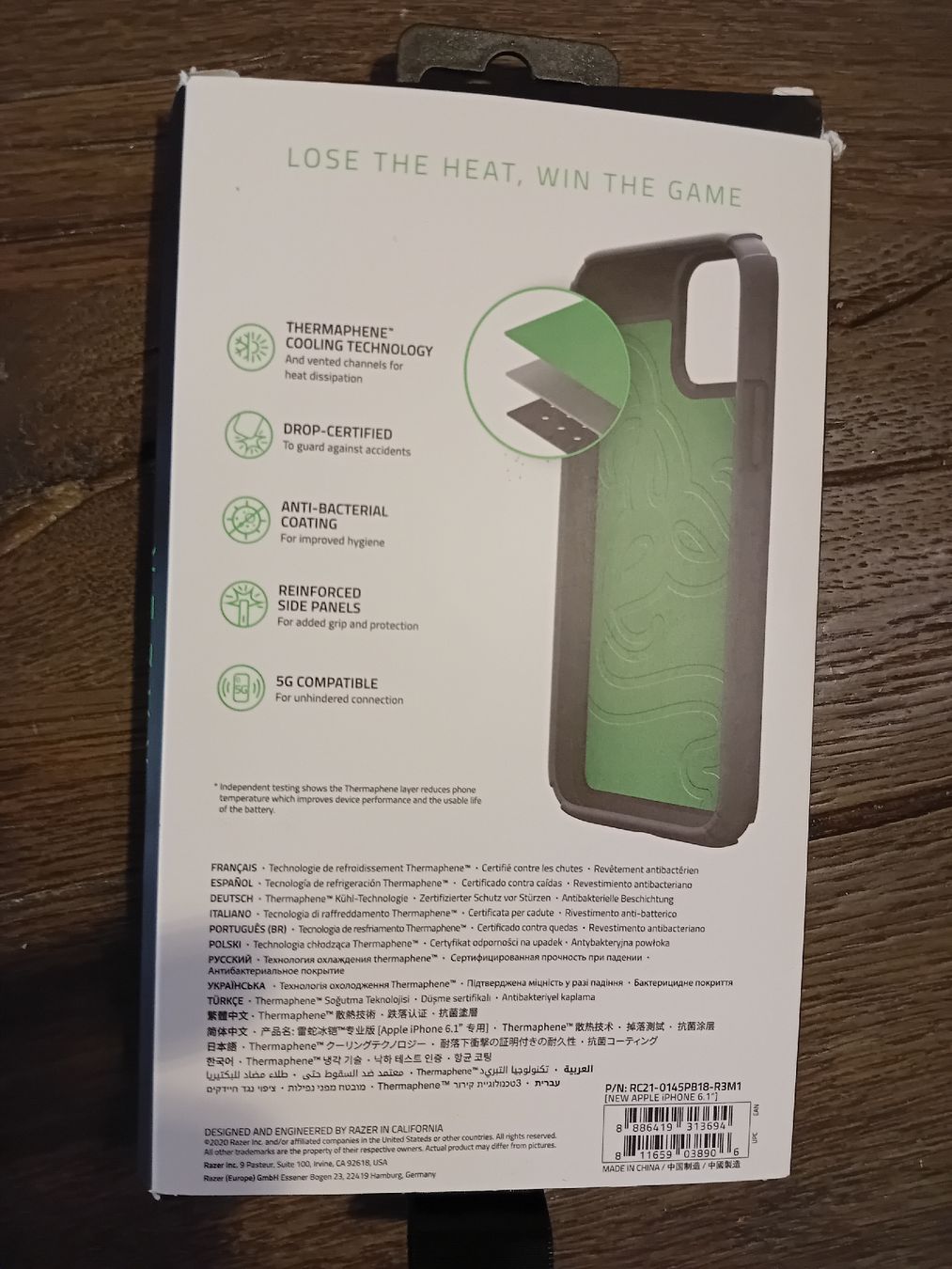 Razer Covers & Schutzfolien: Razer Arctech Pro / iPhone 6.1Hülle - Neu ! Top Schutz. – Neu (gemäss Beschreibung) aus Elgg von Feuerpferd7777-1966 3
