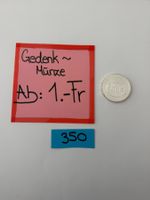 20.- Fr. Gedenkmünze Ab: 1.- Fr.