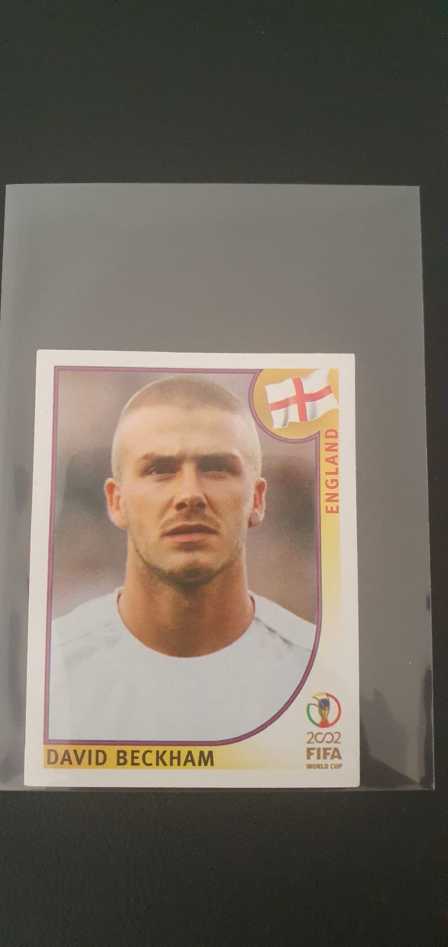 Panini Sammelbilder & Trading cards: Original David Beckham WM 2002 FIFA Sticker – Neu (gemäss Beschreibung) aus Baden von Vinci2008