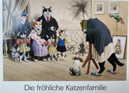Bilderbuch Die fröhliche Katzenfamilie