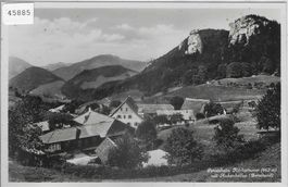 Langenbruck - Ferienheim Kirchzimmer mit Ankenballen