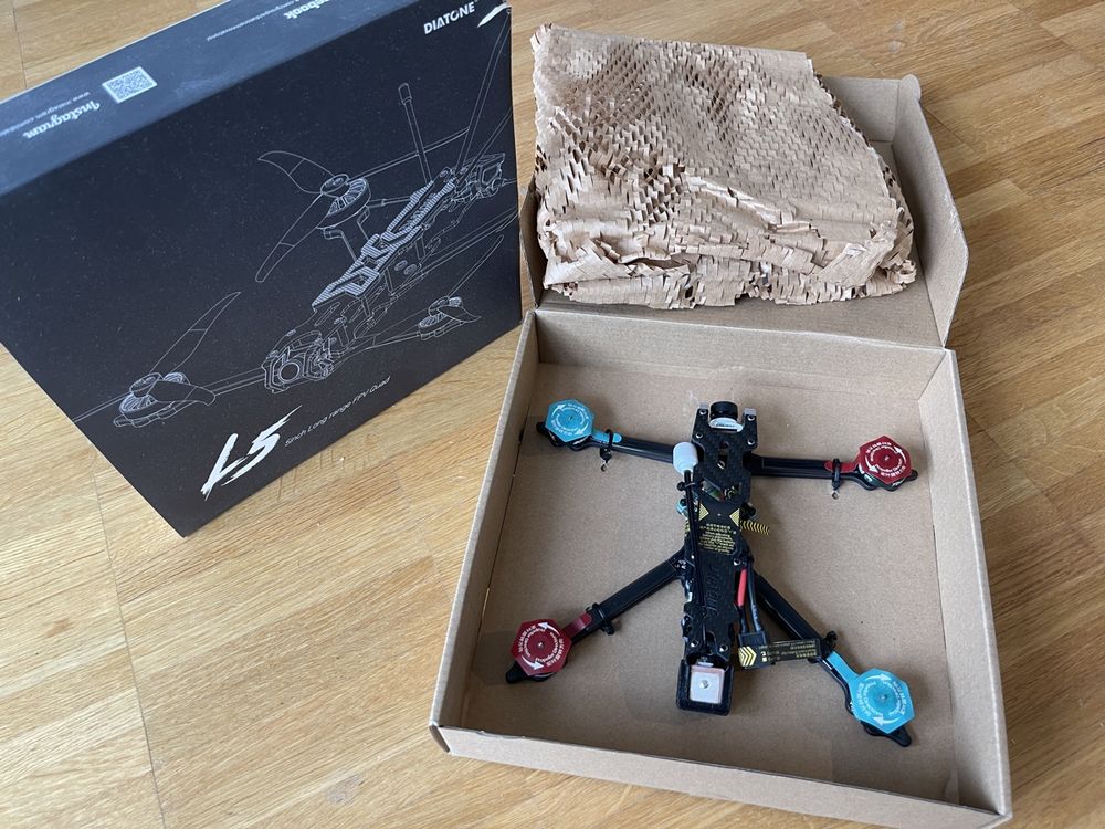 FPV Racing Race Drohne Drone Diatone L5 kompl. NEU Quad TOP (Neu und ...