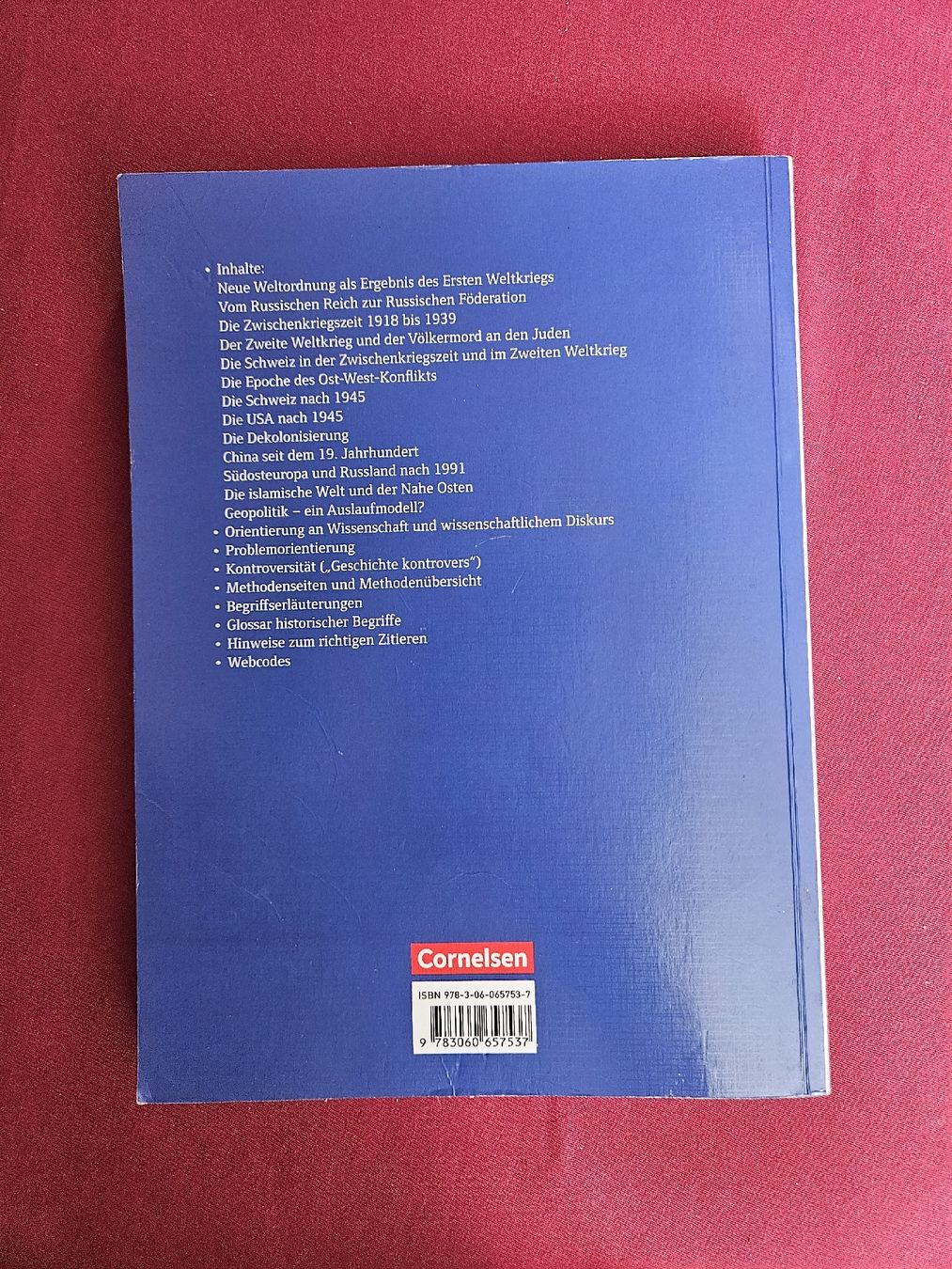 Bücher: Schweizer Geschichtsbuch Neue Ausgabe Cornelsen – Gebraucht aus Bern von S.B.P 1