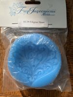 Silikonform Filigree Heart neu