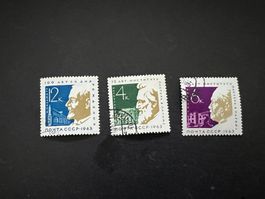 Russia 1963 Louis Pasteur, Mechnikov, Calmette (E145)