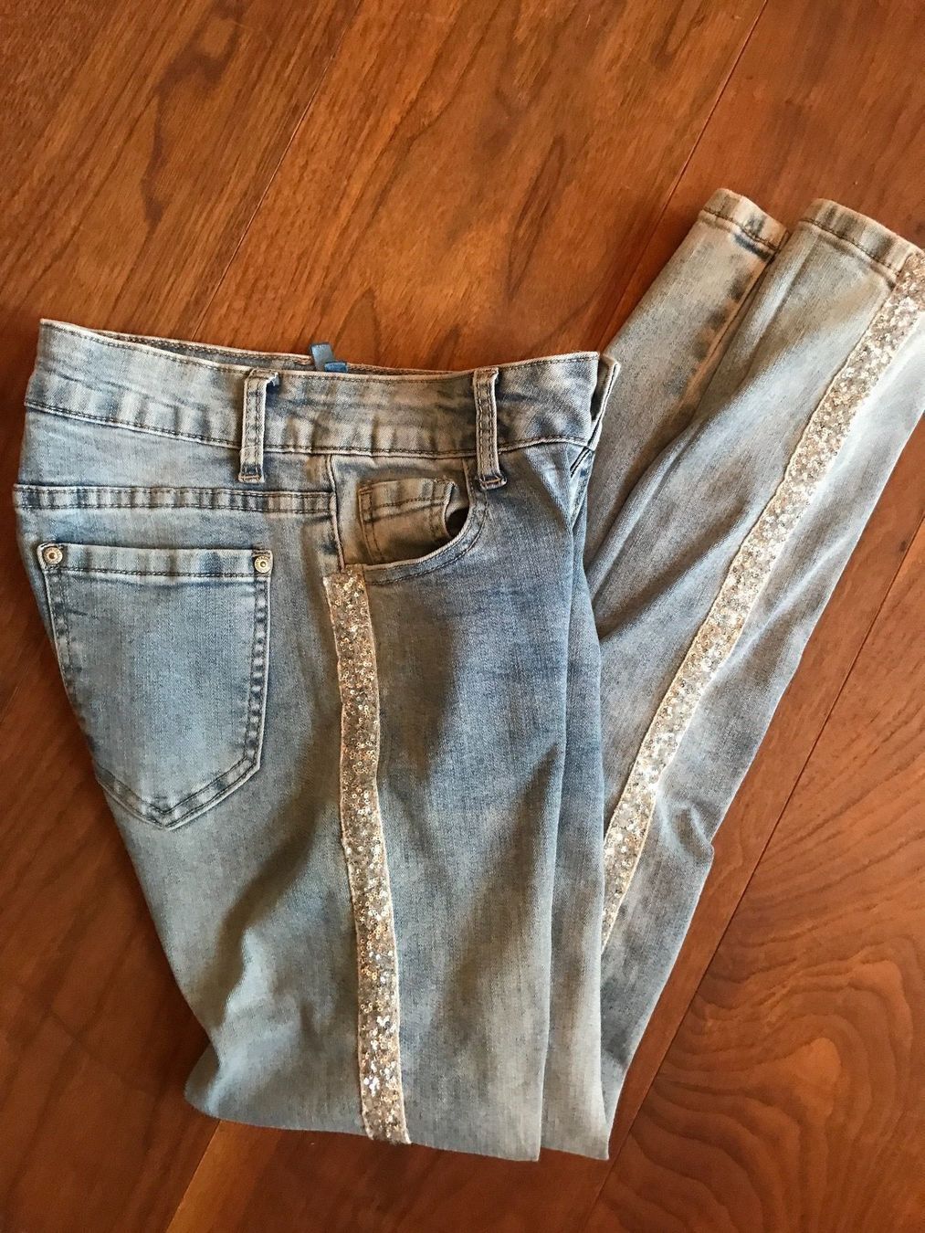 Jeans: Jeans Capri Glitzer S 34 – Usato da Eschikofen venduto da sra_6qbm 4