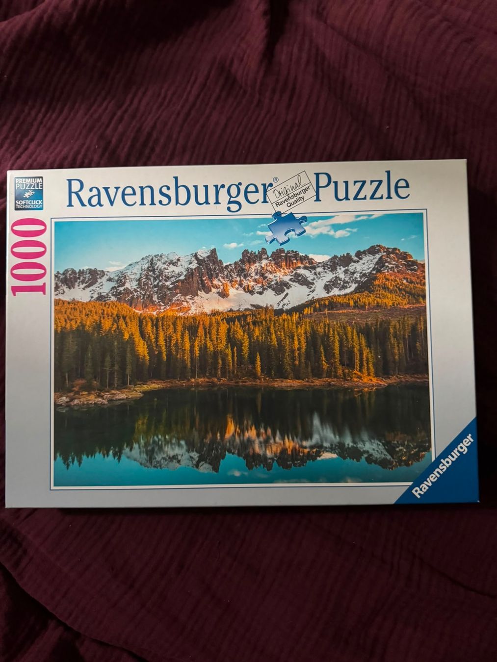 Ravensburger Puzzle: Puzzle Ravensburger 1000 pièces Montagne – Nuovo (secondo la descrizione) da Genève venduto da adrianito34