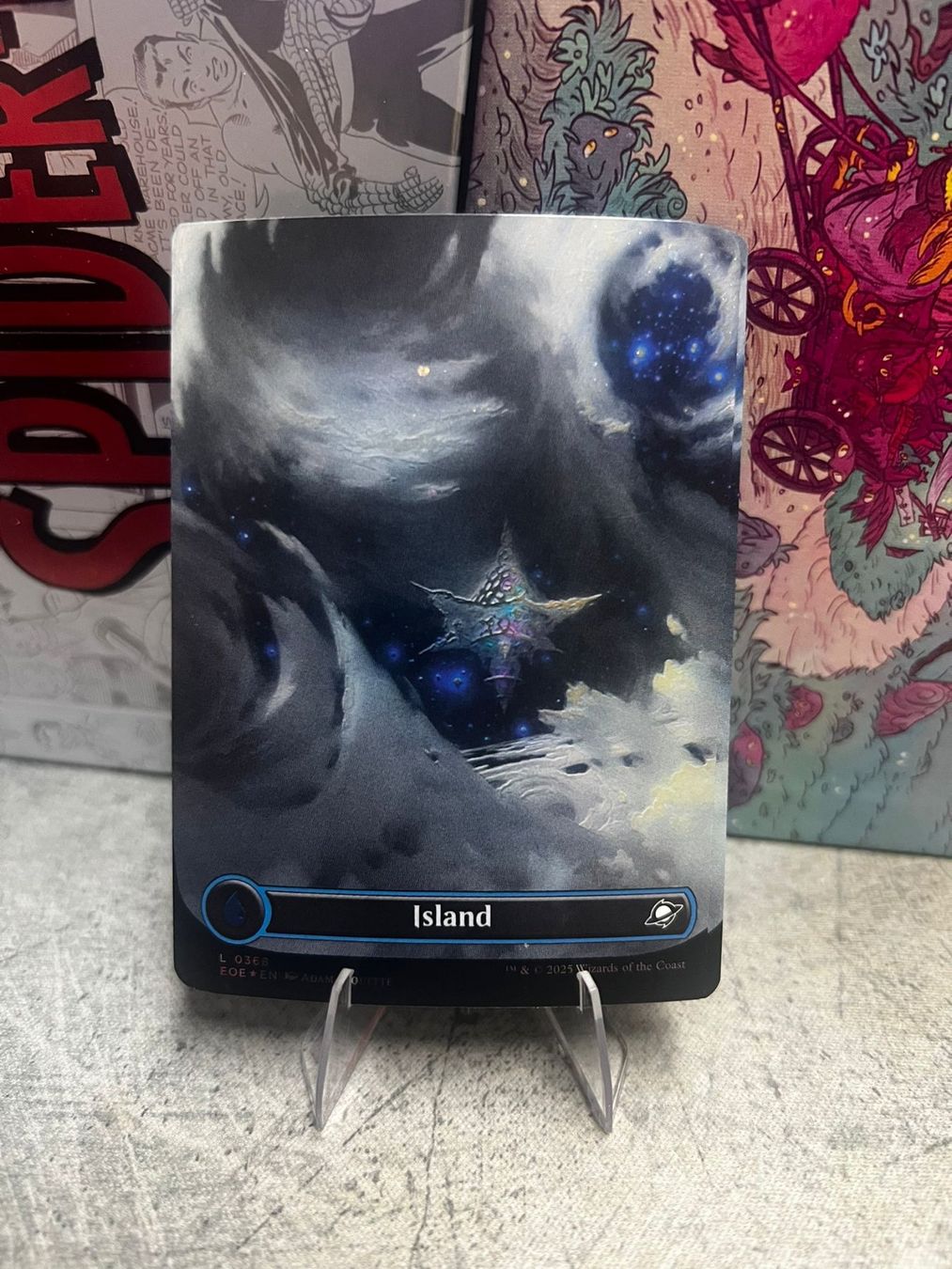 Magic The Gathering Carte collezionabili: Island Galaxy Foil – Nuovo (secondo la descrizione) da Wilen b. Wollerau venduto da GarruksShop