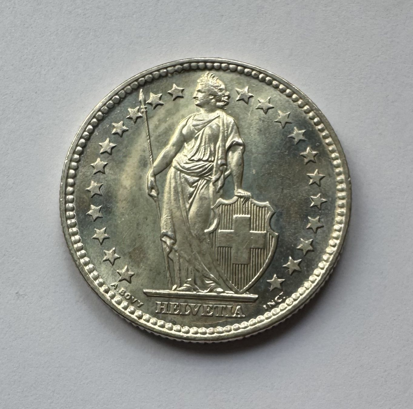 Tutti le monete: 1961 2 Franken stgl – Nuovo (secondo la descrizione) da Kirchberg SG venduto da Helveticus00 1