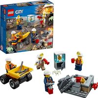 LEGO City 60184  Bergbauteam mit 4 Minifiguren & Gold