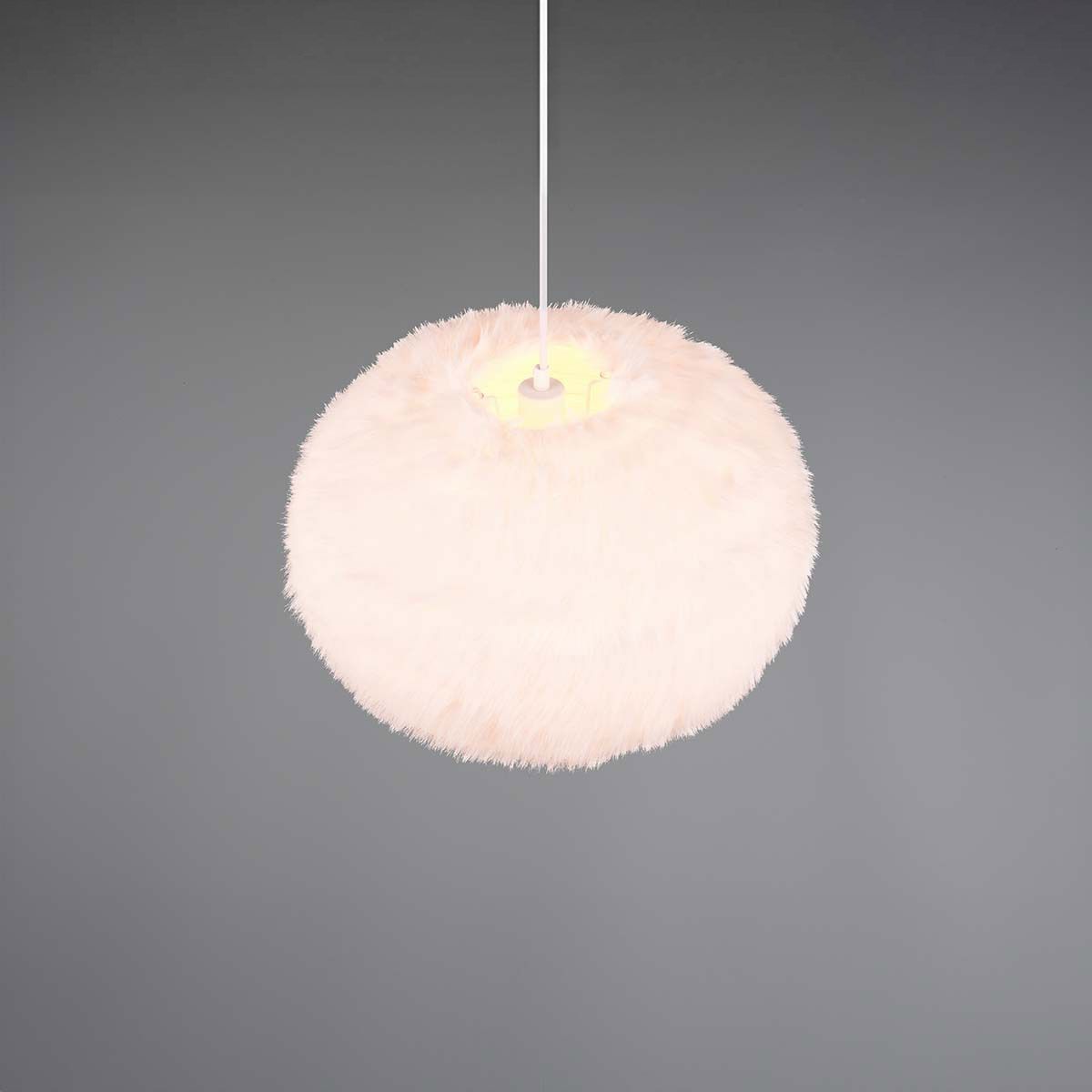 Lampadari & plafoniere: Pendelleuchte, Weiss, Plüsch, 50 cm Ø – Nuovo (secondo la descrizione) da Kreuzlingen venduto da Smart-Light 6