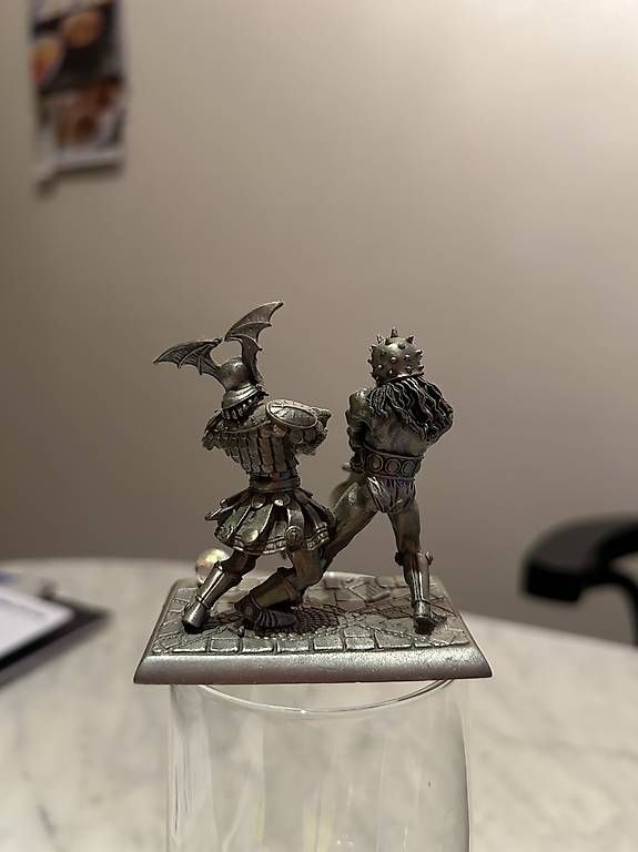 Statuette: Partha Pewter Kriegerfigur – Usato da Basel venduto da rit_l8k7 3