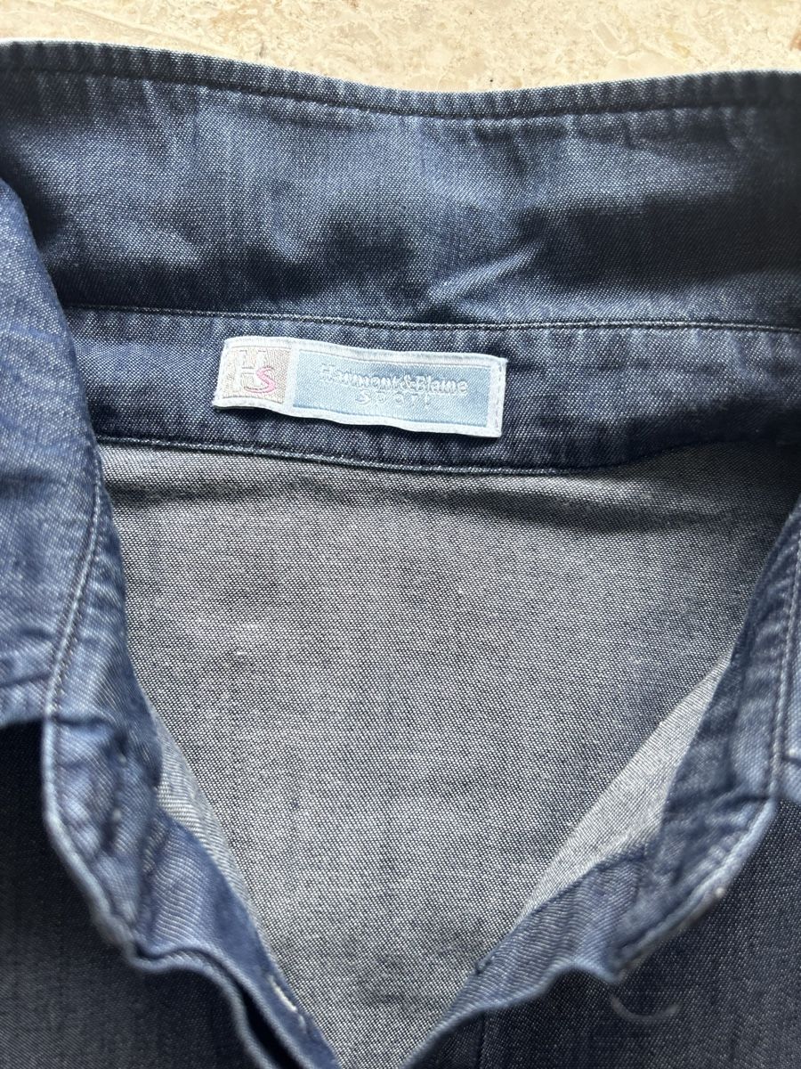 Blusen: Camicia jeans Harmont Blaine taglia 38 – Neu (gemäss Beschreibung) aus Locarno von Matic04 8