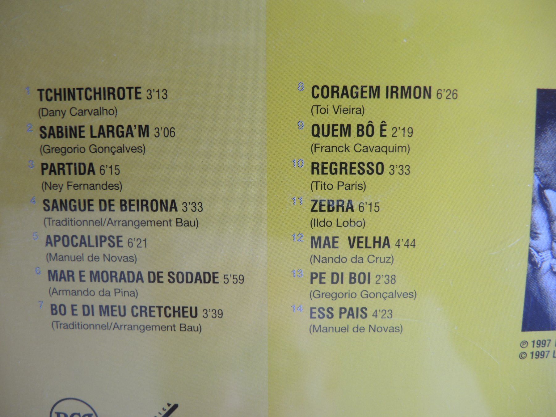 CD: CD cesaria evora - CABO VERDE – Usato da Rorschach venduto da maeck8 3