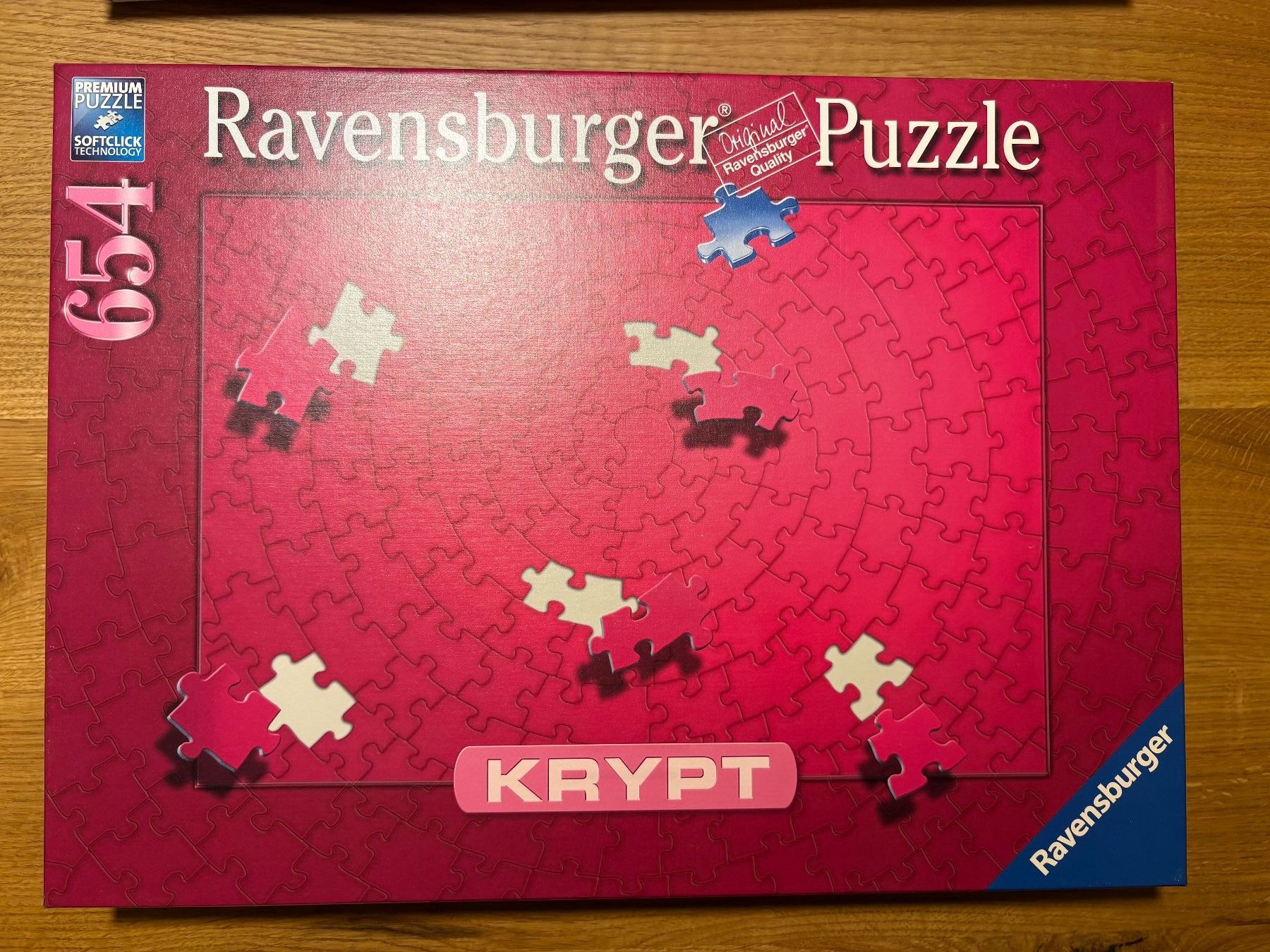 Ravensburger Puzzle: 3x Krypt/Challenge Ravensburger Puzzle 631/654/1000 Teile – Usato da Zürich venduto da nandau 3