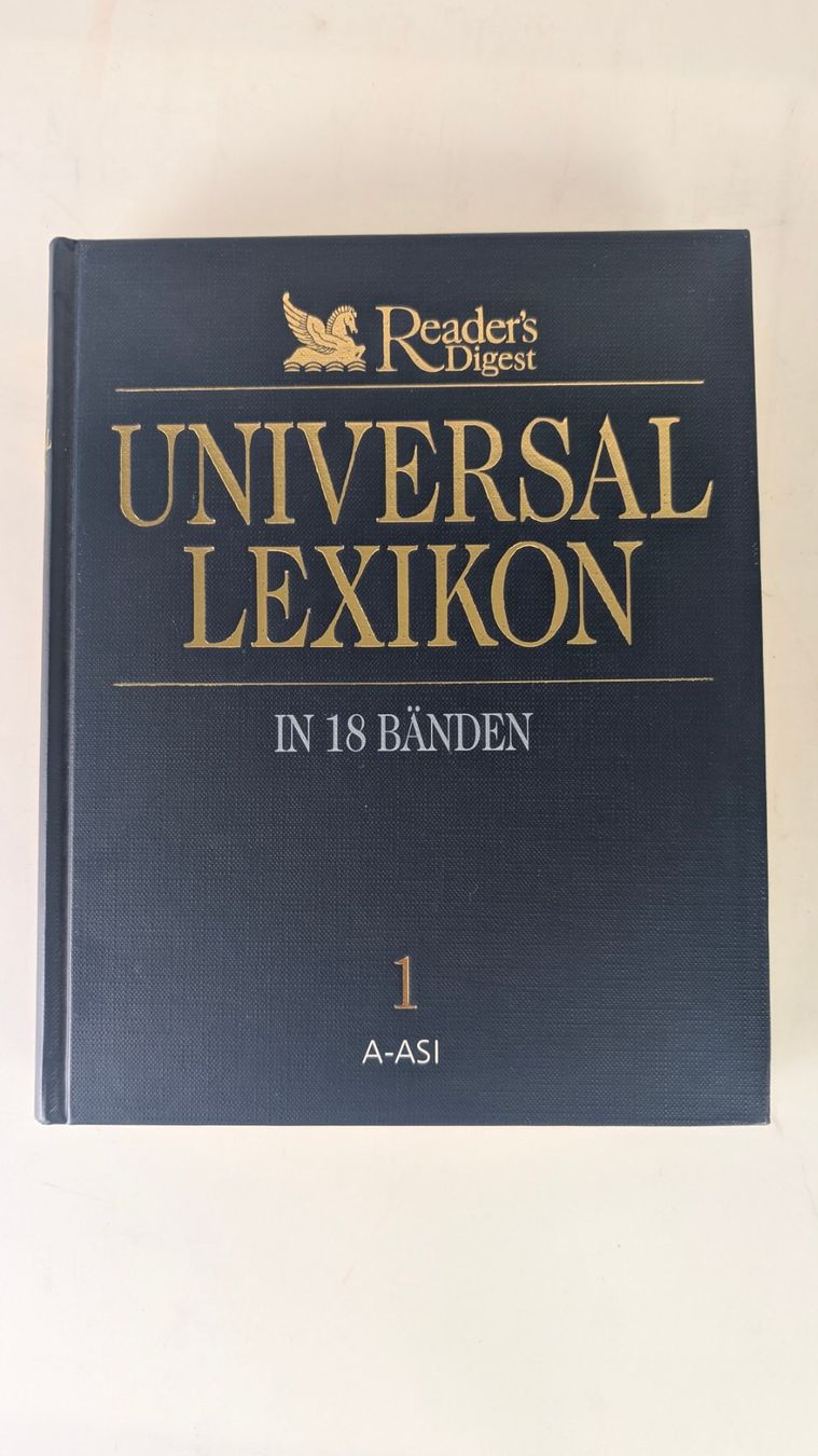 Libri: Reader's Digest Universal-Lexikon komplett, 18 Bände – Usato da Zürich venduto da 1.Simon 2