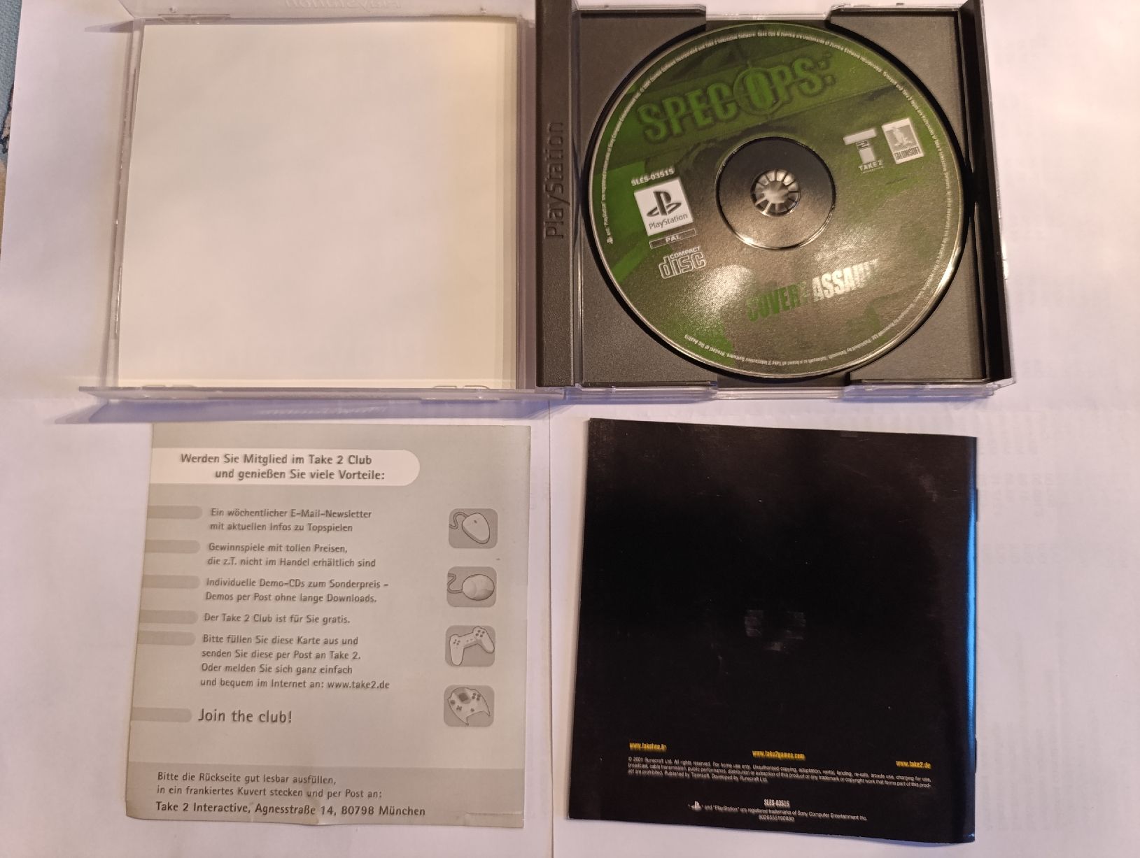 Jeux: Spec Ops: Covert Assault PS1 – D'occasion à Sierre par Carlostripa 1