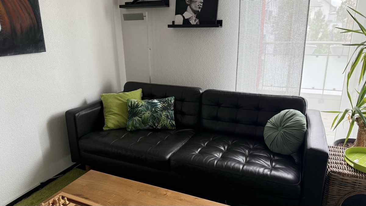Divani: 3er Leder Sofa Ikea Landskrona – Usato da Sirnach venduto da sirni 3