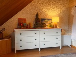 KOPPANG Kommode mit 6 Schubladen Ikea weiss