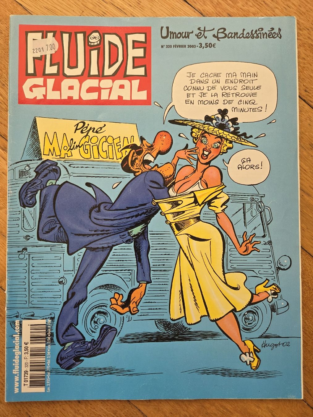 Fumetti: Fluide Glacial N°300 - Février 2003 – Usato da Territet venduto da Cenh
