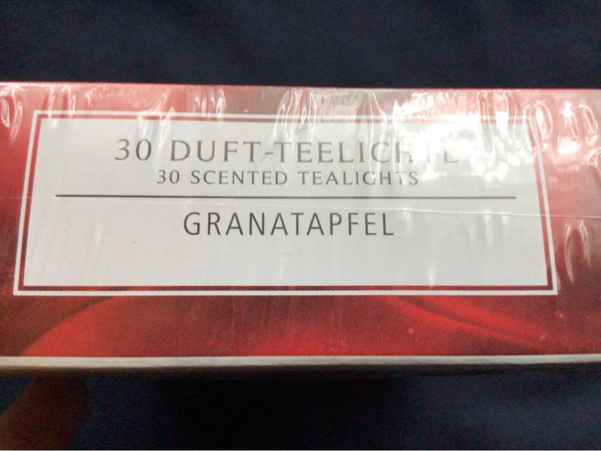Candele: 30 Pajoma Duftteelichter Granatapfel – Nuovo e nell'imballaggio originale da Wangen b. Olten venduto da MOMO80 2