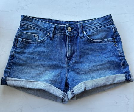 Jeansshorts Damen EDC Grösse 27 / S