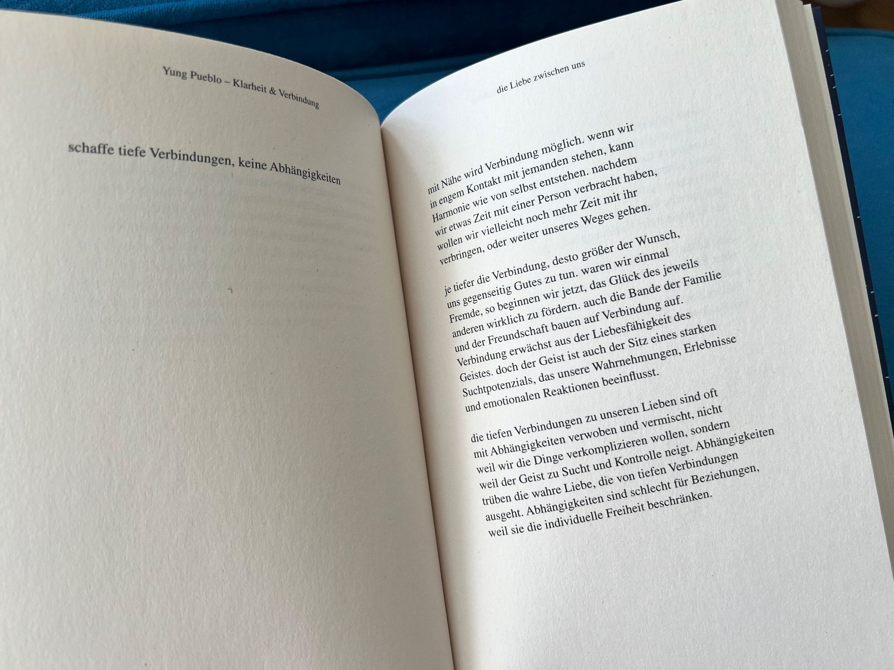 Libri: Buch - klarheit & verbindung – Usato da Effretikon venduto da YaMn 3