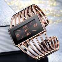✅ Armbanduhr für Damen - Rose gold schwarz