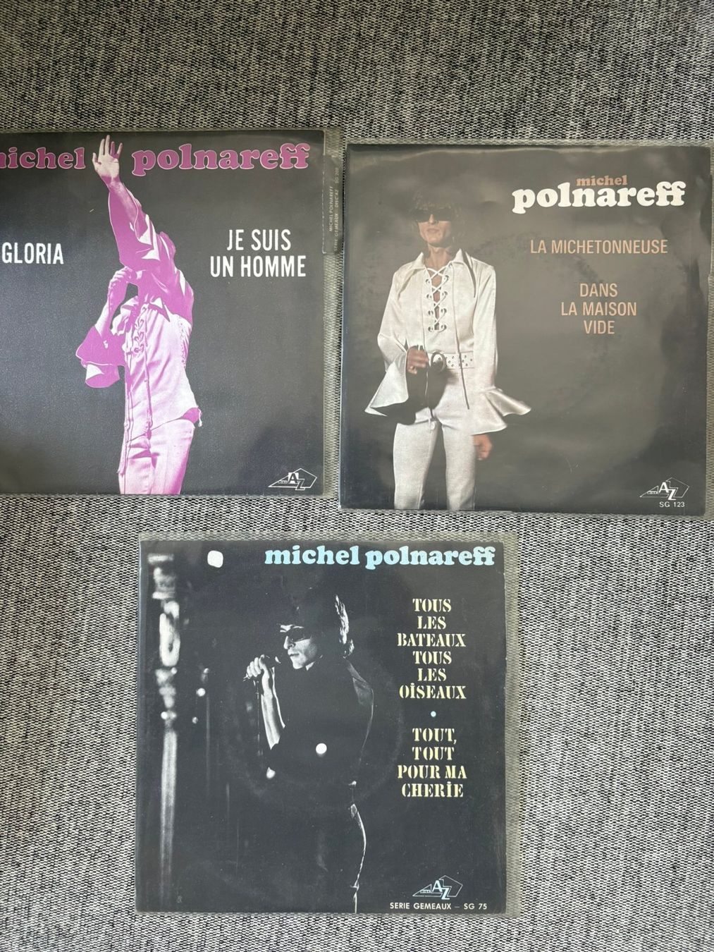 Dischi in vinile: 3xMichel Polnareff Singles – Usato da Zofingen venduto da Bigron