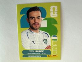 Urunov UZB17 - Panini CH Edition WM 2026