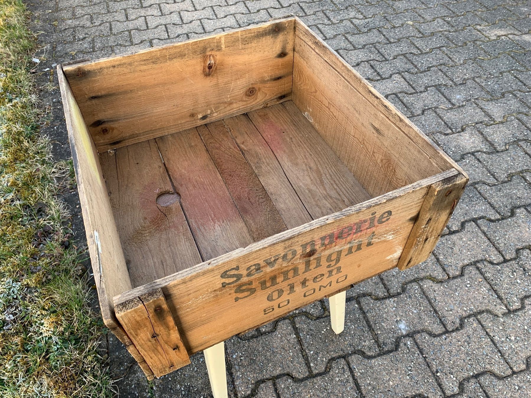 Casse di trasporto: seltene Holzkiste OMO Olten – Usato da Feldbach venduto da Olive1 6