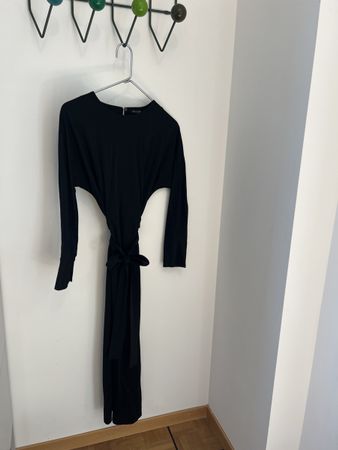 Robe noire Massimo Dutti, taille S