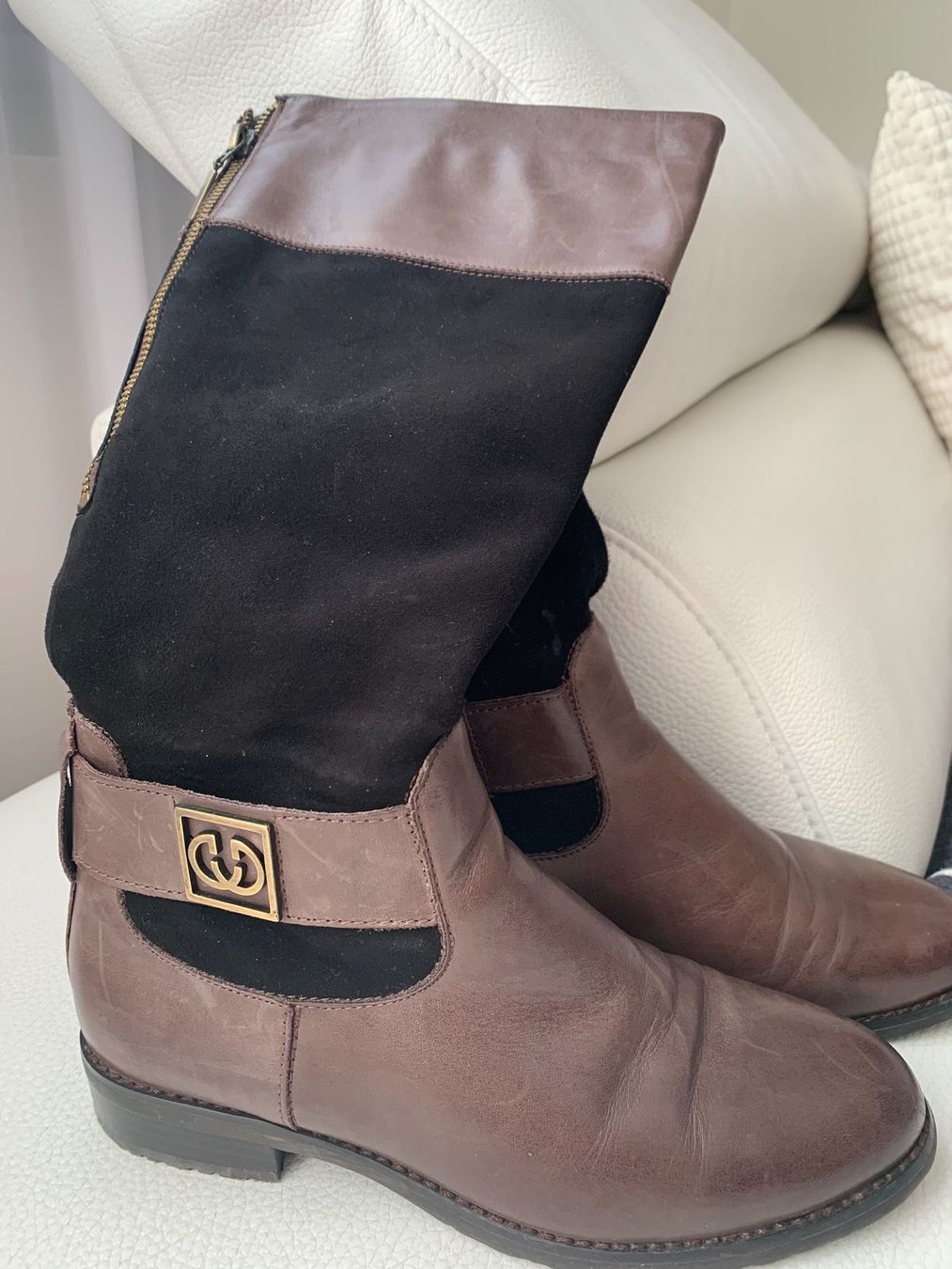 Gerry Weber Chaussures femmes: Damen leder Stiefel Gerry Weber – D'occasion à Nürensdorf par and_5tlm 1