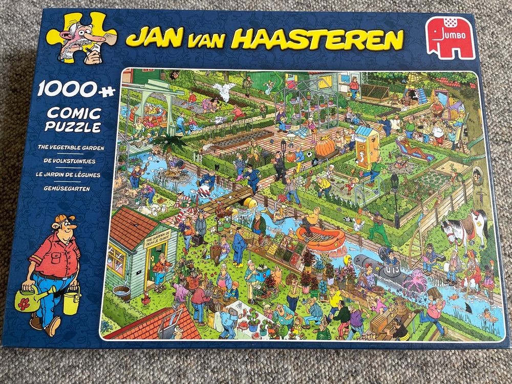 1000 Teile Puzzle Jan van Haasteren Gemüsegarten Acheter sur Ricardo