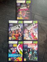 Jeux Xbox 360 Kinect lot de 5 jeux en bon état général