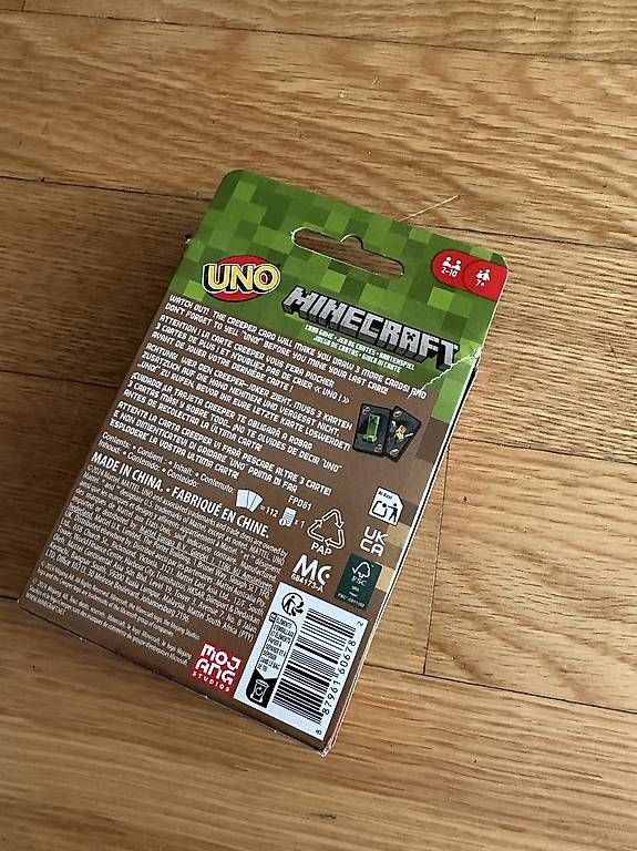 Spiele: Uno Minecraft – Neu und originalverpackt aus Winterthur von _cyb3r-w0lf_ 1