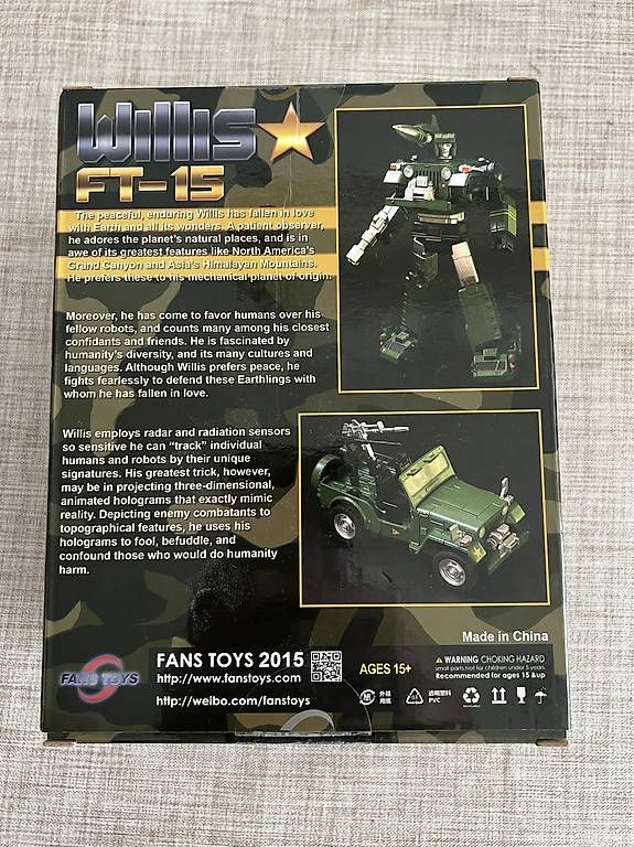 Jouets: Transformers Fans Toys Willis Hound Transformer – D'occasion à Neuchatel par Pancrazi 1