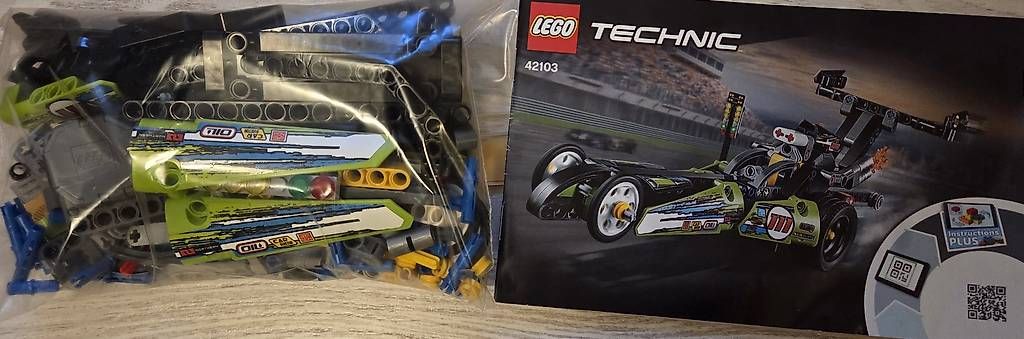 Baukästen: LEGO Technic 42103 Dragster/Hot Rods – Gebraucht aus Aesch BL von VogelJ 4
